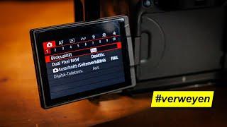 Canon EOS R6 Mark II -  Aufnahmemenus [Einstellungen Schritt für Schritt]