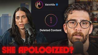 Hasan reacts to Hila Klein's Deleted instagram story | Hasanimated