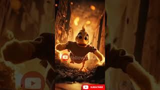 Brave Yellow Duck Saves Baby from Burning House 