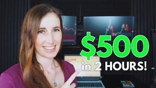  I Just Made $500 in 2 Hours! How I Conquered My Emotions & Nailed My Biggest Trade of 2025