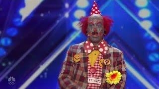 Richie the Barber Circus Clown | Auditions Week 5 | America's Got Talent 2016 Full Auditions