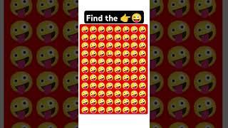 #emoji iq test Find the 