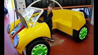 Alex Having Fun Driving the Cars * Power Wheels Compilation