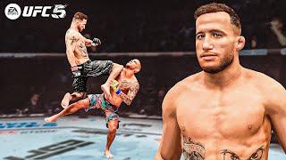 Hyper Aggressive Gameplay With Justin Gaethje!.