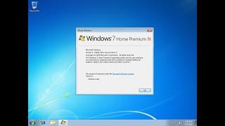 Windows 7 Home Premium Installer