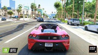 GTA 5 on RTX™ 4050  - First 10 Minutes Gameplay with NaturalVision Evolved Maxed-Out Graphics