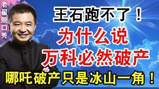 王石跑不了！为什么说万科必然破产！哪吒破产只是冰山一角！#翟山鹰 #老翟脱口秀