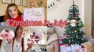 WE CELEBRATED CHRISTMAS IN JULY?!?#christmasinjuly #christmasinjuly2021 #christmas