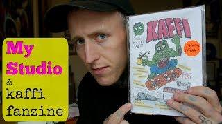 VLOG #176 - My Studio & kaffi fanzine