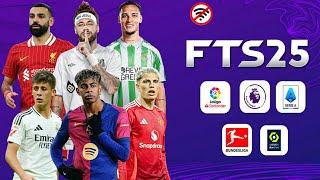 FTS 25 MOBILE™ ANDROID OFFLINE 300 MB NEW KITS 2025/26 REAL FACES AND LATEST TRANSFERS BEST GRAPHICS