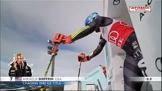 Mikaela Shiffrin  - Are women's GS, March 10, 2023, 1st run #sheskis @atomic