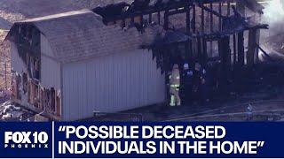 Possible fatalities in west Valley house fire