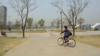 7ackie Journey Korea ride Han Gang River ปั่นจักรยานริมแม่น้ำฮัน ep4