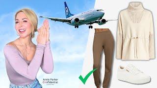 Elevated AIRPLANE OUTFITS + 3 Best TRAVEL TOTES