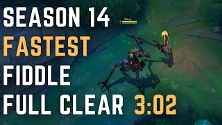 [SEASON 14] Fastest Fiddlesticks Full Clear (with Guide) | 3:02