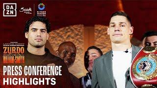 PRESS CONFERENCE HIGHLIGHTS | GILBERTO 'ZURDO' RAMIREZ VS. CHRIS BILLAM-SMITH PRESS CONFERENCE LIVE