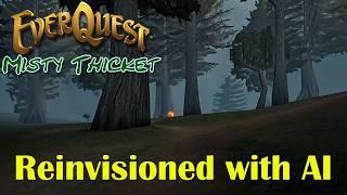 AI Reimagines Misty Thicket in Stunning Ways (EverQuest)