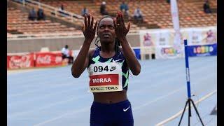 Mary Moraa Wins Convincingly in 800 meters