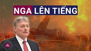 Nga lên tiếng về vụ máy bay Azerbaijan rơi ở Kazakhstan khiến 38 người thiệt mạng | VTC Now