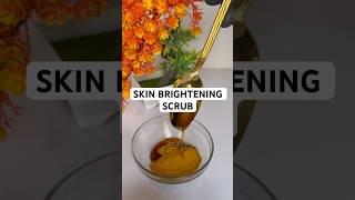 Face scrub for skin brightening. #skin #skincare #facescrub #skinbrightning #skinglow