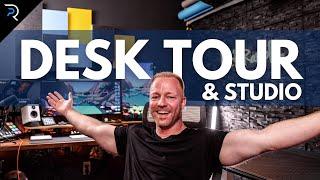 DREAM Desk setup and YouTube studio tour 2022