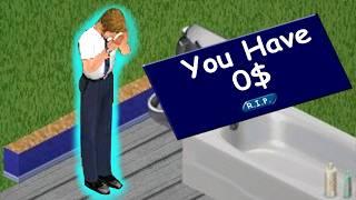 The Sims 1, 0$ Start Challenge