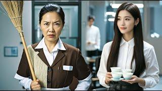 Tea art girl was insulted by cleaner deprived of her job, but unexpectedly girl was CEO's crush!