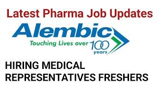 Pharma jobs|Freshers & Experience also | Alembic Pharma Jobs