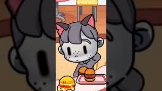 🩶Grey x 🩵Aqua Love Sprunki Avatarworld Version #sprunki #wenda #grey #cute