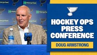 Armstrong on hockey ops changes