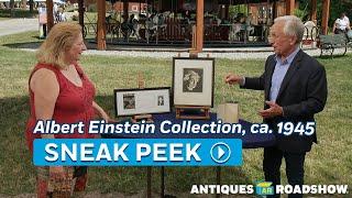 Preview: Albert Einstein Collection, ca. 1945 | Junk in the Trunk 12 | ANTIQUES ROADSHOW | PBS