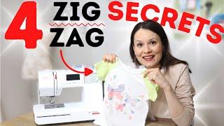 Did you know ZIG ZAG can do THIS? 4 sewing secrets you need to know!