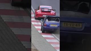 #toyota #toyotastarlet #turbo #chasing #porsche on the #nurburgring #nürburgring #nordschleife