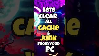 How to Clear ALL CACHE & JUNK From Windows 11 & Windows 10 (Easy Way)