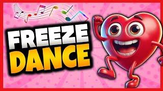 ️ Valentine's Day Freeze Dance ️ Fun Brain Break for Kids! ️ Just Dance