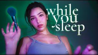 ASMR Taking Care of You While You Sleep  (  and   subtitles)