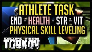 Athlete - Health & Physical Skills Leveling - Therapist Task - Escape from Tarkov