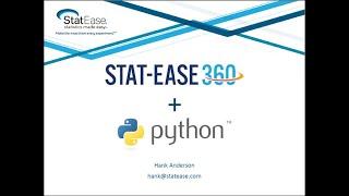 Python Integration with Stat-Ease 360