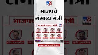 Mahayuti सरकार मधील BJP चे संभाव्य मंत्री |  Election Final Result 2024