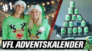 Wölfinnen im Duell!  Dosenwerfen mit Jule Brand & Rebecka Blomqvist  | VfL Adventskalender #1