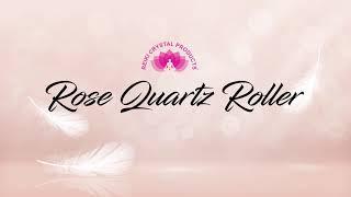 Rose Quartz Roller - 100% Natural | Benefits of face roller | Reiki Crystal Products