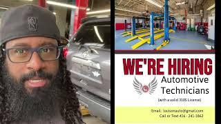 Are you an Automotive Technician?  | Consider working at Louison Auto!