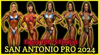 2024 SAN ANTONIO PRO FIGURE TOP - 5 RESULTS