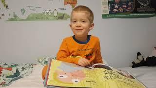T reads Chocolate Cake by Michael Rosen and Kevin Waldron!