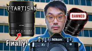 The Lens Nikon Won't let Sigma Make? | TTArtisan 75mm f2 for Nikon Zf