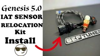 How to install the GEPTuned Intake Air Temp Sensor Relocation kit #hyundai  #cars #drive #genesis