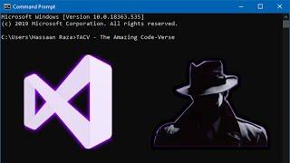 How to use CMD (Hidden & Shown) using C# Visual Studio