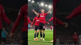 Hojlund’s First Stretford End Goal 