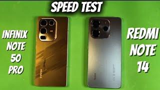 INFINIX NOTE 50 PRO VS. REDMI NOTE 14 | SPEED TEST