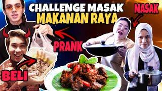 PRANK MASAK RENDANG UNTUK RAYA! PADAHAL BELI JE! KANTOI KE TAK?